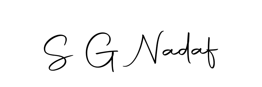 How to Draw S G Nadaf signature style? Autography-DOLnW is a latest design signature styles for name S G Nadaf. S G Nadaf signature style 10 images and pictures png