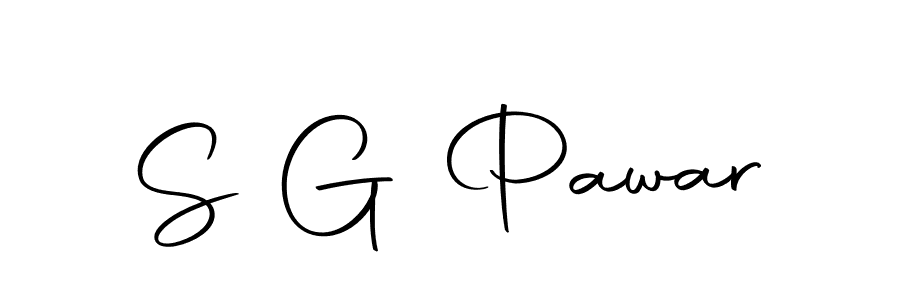 Design your own signature with our free online signature maker. With this signature software, you can create a handwritten (Autography-DOLnW) signature for name S G Pawar. S G Pawar signature style 10 images and pictures png