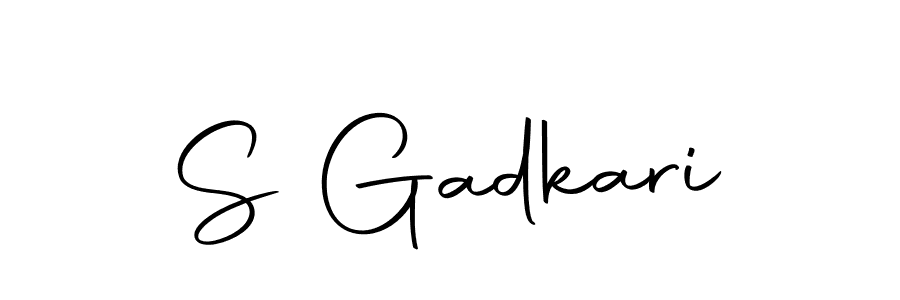 This is the best signature style for the S Gadkari name. Also you like these signature font (Autography-DOLnW). Mix name signature. S Gadkari signature style 10 images and pictures png