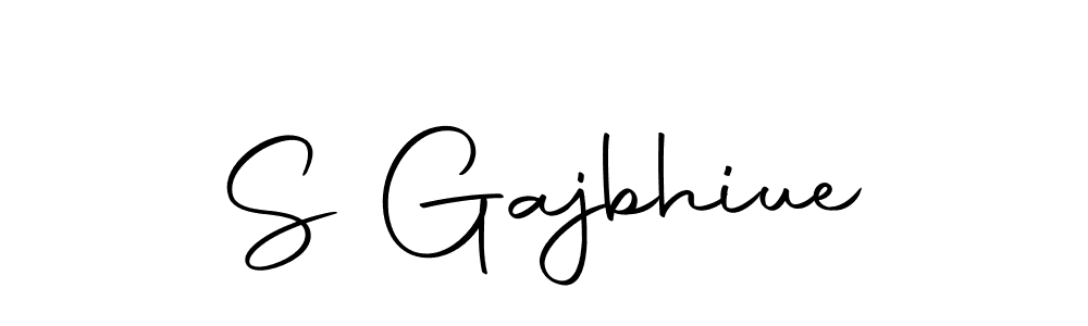 Here are the top 10 professional signature styles for the name S Gajbhiue. These are the best autograph styles you can use for your name. S Gajbhiue signature style 10 images and pictures png