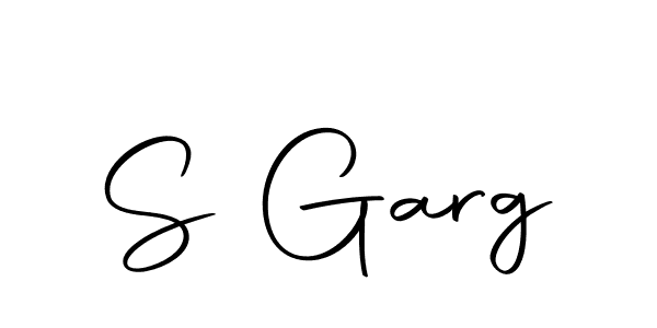 Also we have S Garg name is the best signature style. Create professional handwritten signature collection using Autography-DOLnW autograph style. S Garg signature style 10 images and pictures png