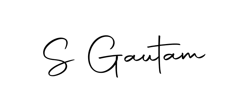 Autography-DOLnW is a professional signature style that is perfect for those who want to add a touch of class to their signature. It is also a great choice for those who want to make their signature more unique. Get S Gautam name to fancy signature for free. S Gautam signature style 10 images and pictures png