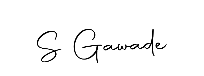 You can use this online signature creator to create a handwritten signature for the name S Gawade. This is the best online autograph maker. S Gawade signature style 10 images and pictures png