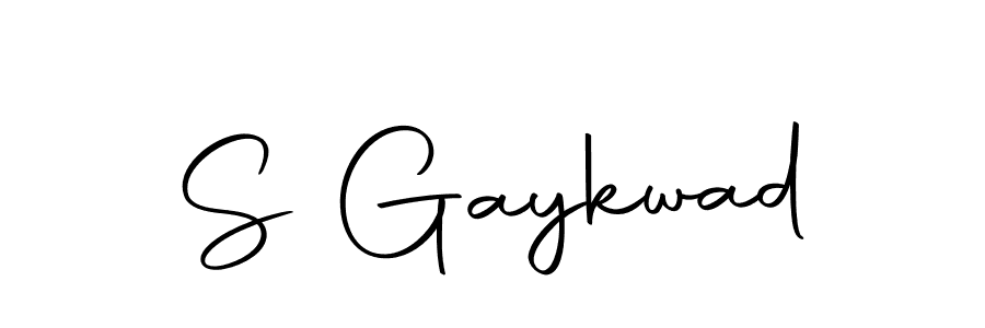 Also we have S Gaykwad name is the best signature style. Create professional handwritten signature collection using Autography-DOLnW autograph style. S Gaykwad signature style 10 images and pictures png