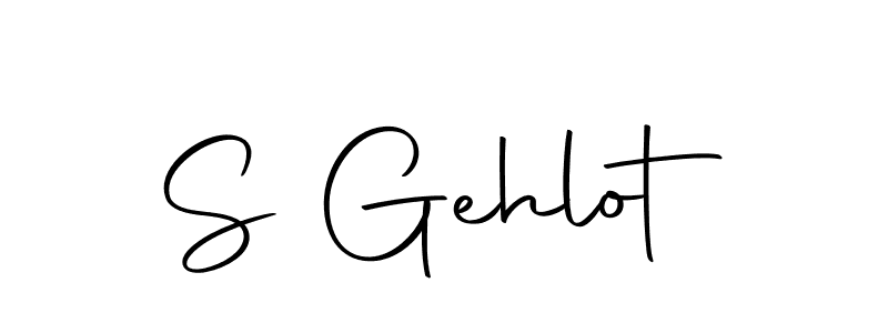 Similarly Autography-DOLnW is the best handwritten signature design. Signature creator online .You can use it as an online autograph creator for name S Gehlot. S Gehlot signature style 10 images and pictures png