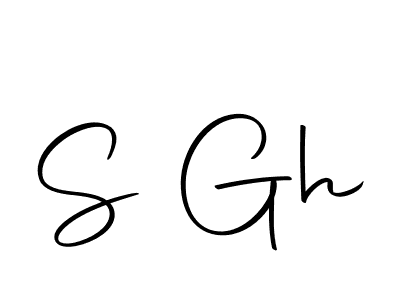 Also we have S Gh name is the best signature style. Create professional handwritten signature collection using Autography-DOLnW autograph style. S Gh signature style 10 images and pictures png