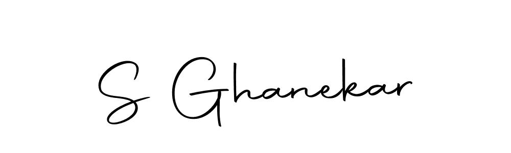 Make a beautiful signature design for name S Ghanekar. Use this online signature maker to create a handwritten signature for free. S Ghanekar signature style 10 images and pictures png