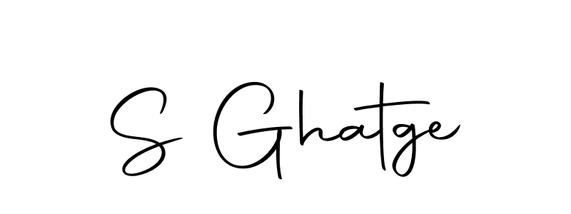 How to make S Ghatge signature? Autography-DOLnW is a professional autograph style. Create handwritten signature for S Ghatge name. S Ghatge signature style 10 images and pictures png