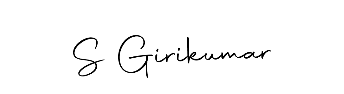 S Girikumar stylish signature style. Best Handwritten Sign (Autography-DOLnW) for my name. Handwritten Signature Collection Ideas for my name S Girikumar. S Girikumar signature style 10 images and pictures png