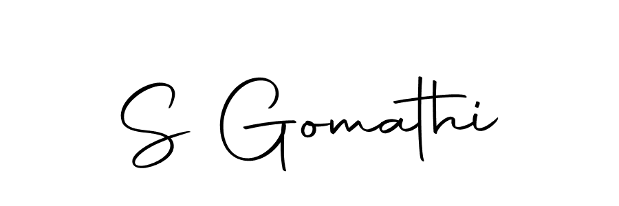 Also we have S Gomathi name is the best signature style. Create professional handwritten signature collection using Autography-DOLnW autograph style. S Gomathi signature style 10 images and pictures png