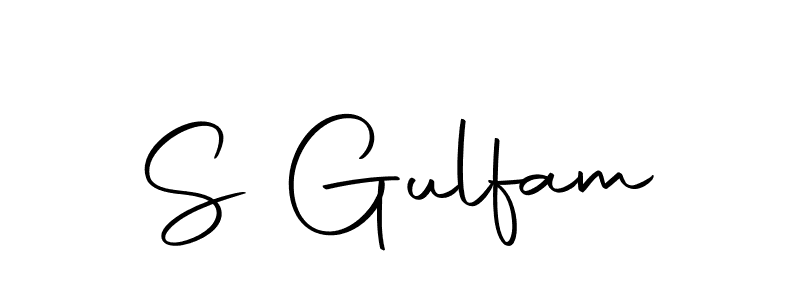 The best way (Autography-DOLnW) to make a short signature is to pick only two or three words in your name. The name S Gulfam include a total of six letters. For converting this name. S Gulfam signature style 10 images and pictures png
