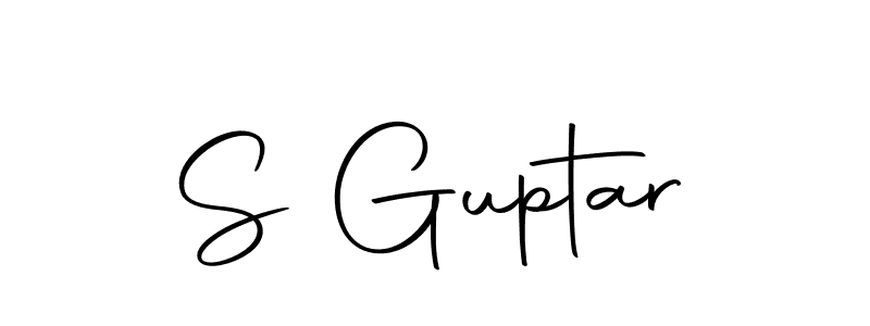 Here are the top 10 professional signature styles for the name S Guptar. These are the best autograph styles you can use for your name. S Guptar signature style 10 images and pictures png