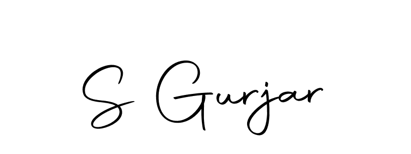 Similarly Autography-DOLnW is the best handwritten signature design. Signature creator online .You can use it as an online autograph creator for name S Gurjar. S Gurjar signature style 10 images and pictures png