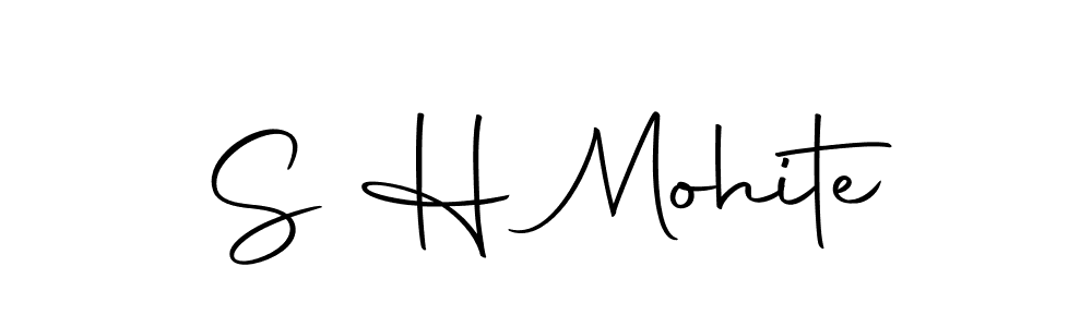You can use this online signature creator to create a handwritten signature for the name S H Mohite. This is the best online autograph maker. S H Mohite signature style 10 images and pictures png