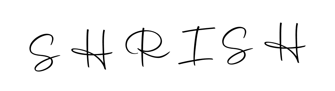 Design your own signature with our free online signature maker. With this signature software, you can create a handwritten (Autography-DOLnW) signature for name S H R I S H. S H R I S H signature style 10 images and pictures png