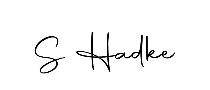 Once you've used our free online signature maker to create your best signature Autography-DOLnW style, it's time to enjoy all of the benefits that S Hadke name signing documents. S Hadke signature style 10 images and pictures png