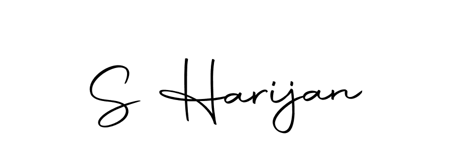 How to make S Harijan name signature. Use Autography-DOLnW style for creating short signs online. This is the latest handwritten sign. S Harijan signature style 10 images and pictures png