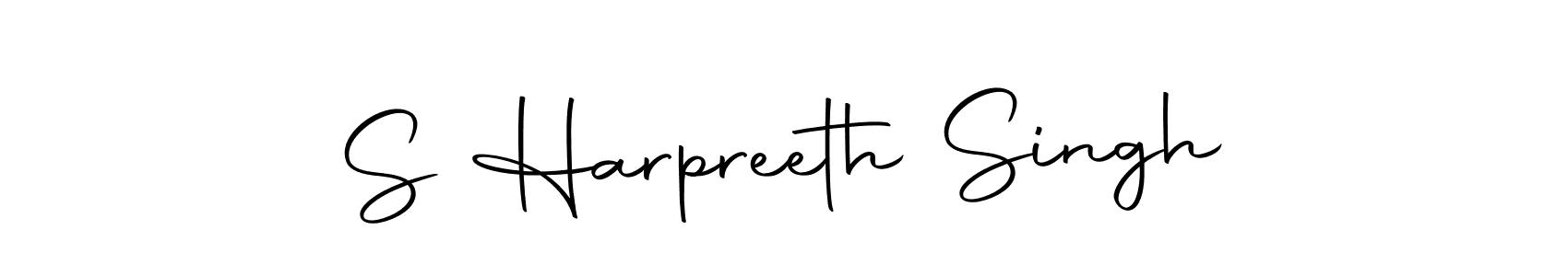 Make a beautiful signature design for name S Harpreeth Singh. Use this online signature maker to create a handwritten signature for free. S Harpreeth Singh signature style 10 images and pictures png
