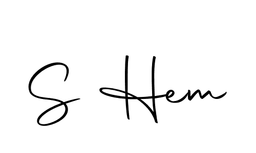 Also we have S Hem name is the best signature style. Create professional handwritten signature collection using Autography-DOLnW autograph style. S Hem signature style 10 images and pictures png