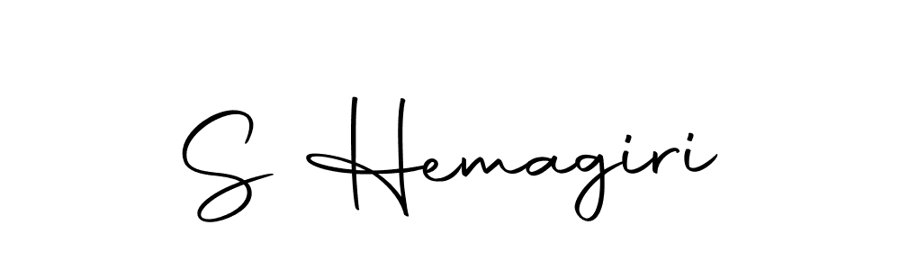 Also we have S Hemagiri name is the best signature style. Create professional handwritten signature collection using Autography-DOLnW autograph style. S Hemagiri signature style 10 images and pictures png