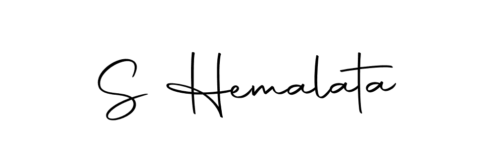 The best way (Autography-DOLnW) to make a short signature is to pick only two or three words in your name. The name S Hemalata include a total of six letters. For converting this name. S Hemalata signature style 10 images and pictures png