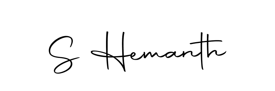 Autography-DOLnW is a professional signature style that is perfect for those who want to add a touch of class to their signature. It is also a great choice for those who want to make their signature more unique. Get S Hemanth name to fancy signature for free. S Hemanth signature style 10 images and pictures png
