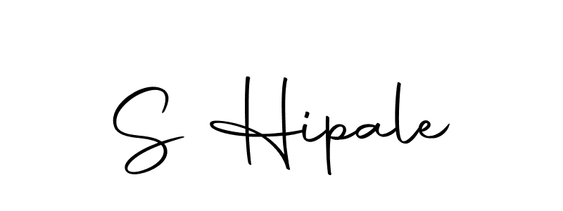 How to make S Hipale name signature. Use Autography-DOLnW style for creating short signs online. This is the latest handwritten sign. S Hipale signature style 10 images and pictures png