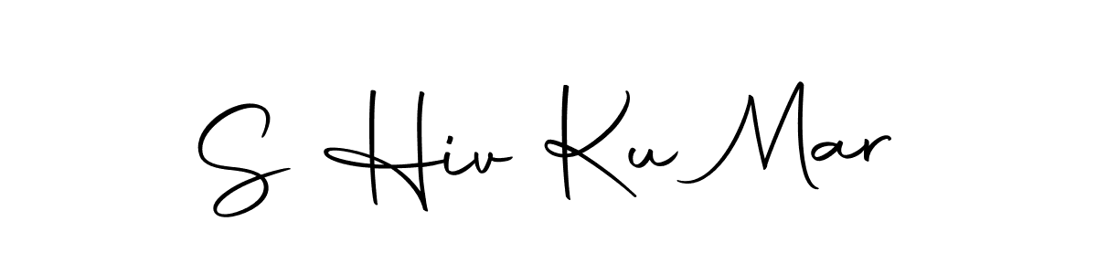 Autography-DOLnW is a professional signature style that is perfect for those who want to add a touch of class to their signature. It is also a great choice for those who want to make their signature more unique. Get S Hiv Ku Mar name to fancy signature for free. S Hiv Ku Mar signature style 10 images and pictures png