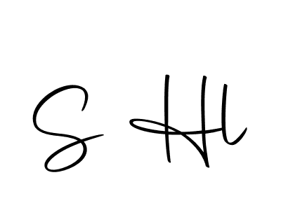 S Hl stylish signature style. Best Handwritten Sign (Autography-DOLnW) for my name. Handwritten Signature Collection Ideas for my name S Hl. S Hl signature style 10 images and pictures png