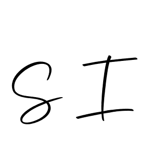 Make a beautiful signature design for name S I. With this signature (Autography-DOLnW) style, you can create a handwritten signature for free. S I signature style 10 images and pictures png