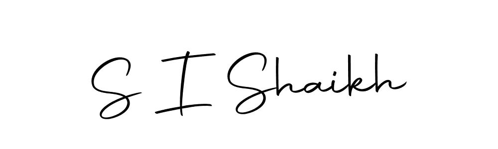 The best way (Autography-DOLnW) to make a short signature is to pick only two or three words in your name. The name S I Shaikh include a total of six letters. For converting this name. S I Shaikh signature style 10 images and pictures png