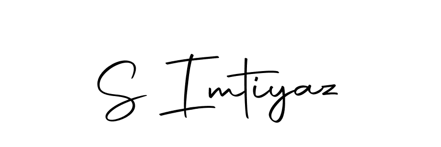 Use a signature maker to create a handwritten signature online. With this signature software, you can design (Autography-DOLnW) your own signature for name S Imtiyaz. S Imtiyaz signature style 10 images and pictures png