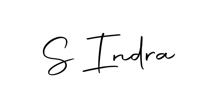 You should practise on your own different ways (Autography-DOLnW) to write your name (S Indra) in signature. don't let someone else do it for you. S Indra signature style 10 images and pictures png