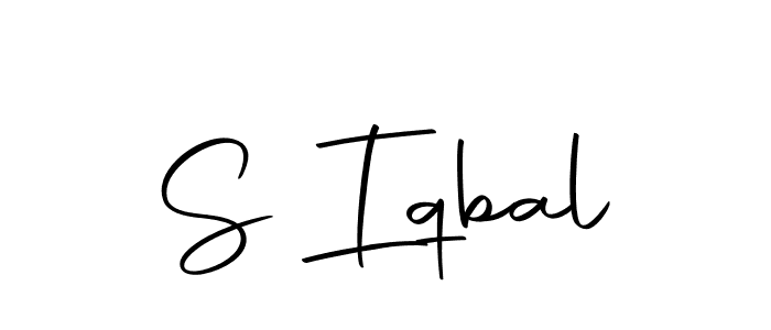 Make a beautiful signature design for name S Iqbal. With this signature (Autography-DOLnW) style, you can create a handwritten signature for free. S Iqbal signature style 10 images and pictures png