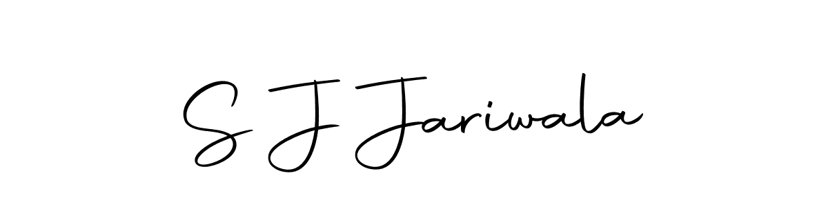 Make a beautiful signature design for name S J Jariwala. With this signature (Autography-DOLnW) style, you can create a handwritten signature for free. S J Jariwala signature style 10 images and pictures png