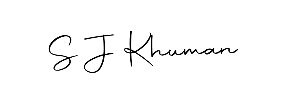 You can use this online signature creator to create a handwritten signature for the name S J Khuman. This is the best online autograph maker. S J Khuman signature style 10 images and pictures png