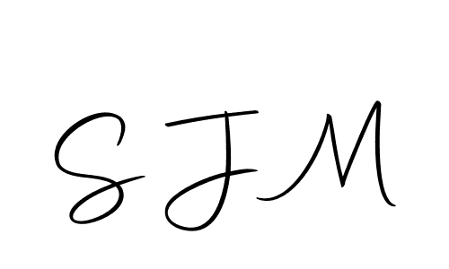 Also we have S J M name is the best signature style. Create professional handwritten signature collection using Autography-DOLnW autograph style. S J M signature style 10 images and pictures png