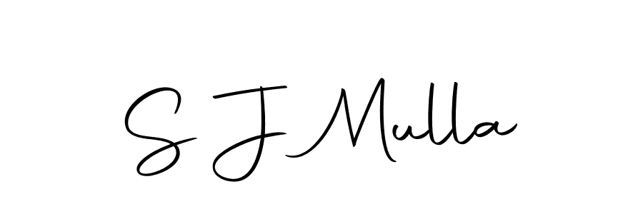 S J Mulla stylish signature style. Best Handwritten Sign (Autography-DOLnW) for my name. Handwritten Signature Collection Ideas for my name S J Mulla. S J Mulla signature style 10 images and pictures png