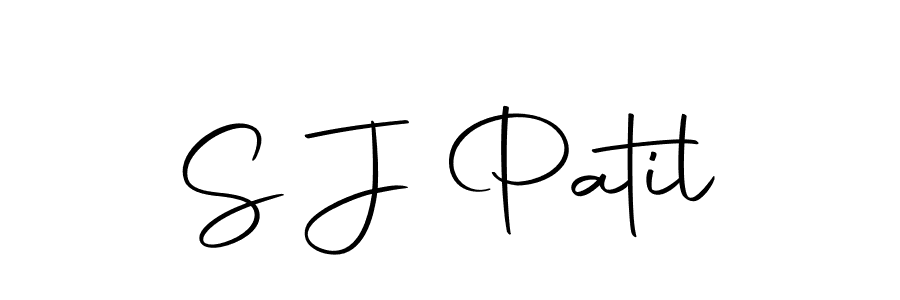 Here are the top 10 professional signature styles for the name S J Patil. These are the best autograph styles you can use for your name. S J Patil signature style 10 images and pictures png