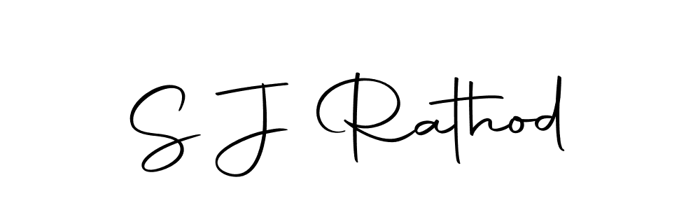 How to make S J Rathod signature? Autography-DOLnW is a professional autograph style. Create handwritten signature for S J Rathod name. S J Rathod signature style 10 images and pictures png