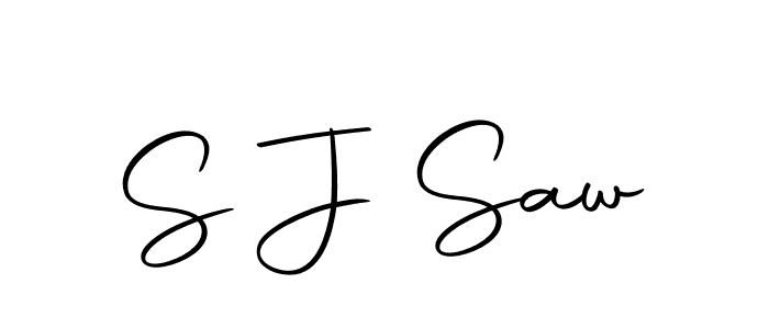 The best way (Autography-DOLnW) to make a short signature is to pick only two or three words in your name. The name S J Saw include a total of six letters. For converting this name. S J Saw signature style 10 images and pictures png