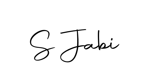 Similarly Autography-DOLnW is the best handwritten signature design. Signature creator online .You can use it as an online autograph creator for name S Jabi. S Jabi signature style 10 images and pictures png