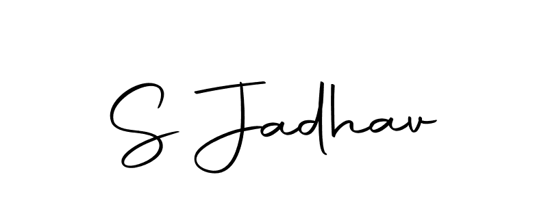 Here are the top 10 professional signature styles for the name S Jadhav. These are the best autograph styles you can use for your name. S Jadhav signature style 10 images and pictures png