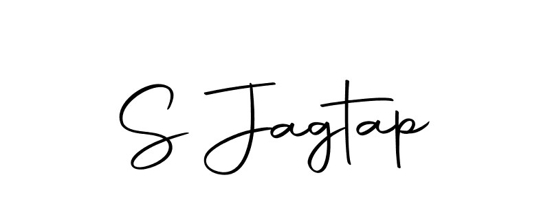 Make a beautiful signature design for name S Jagtap. With this signature (Autography-DOLnW) style, you can create a handwritten signature for free. S Jagtap signature style 10 images and pictures png