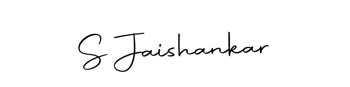 Make a beautiful signature design for name S Jaishankar. With this signature (Autography-DOLnW) style, you can create a handwritten signature for free. S Jaishankar signature style 10 images and pictures png