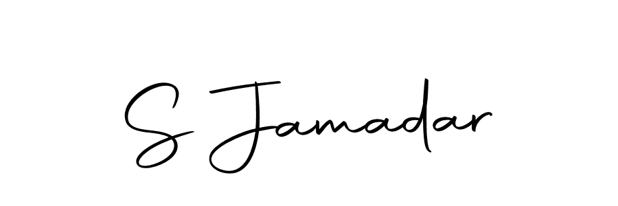 Design your own signature with our free online signature maker. With this signature software, you can create a handwritten (Autography-DOLnW) signature for name S Jamadar. S Jamadar signature style 10 images and pictures png