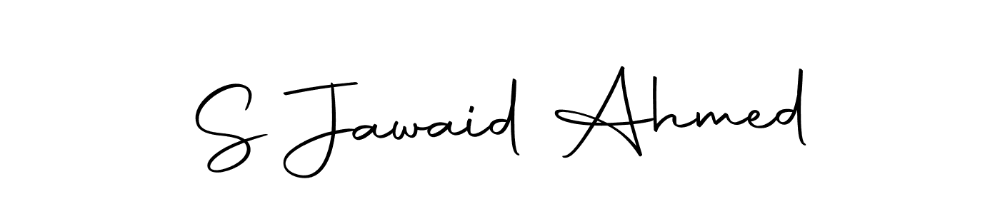 Use a signature maker to create a handwritten signature online. With this signature software, you can design (Autography-DOLnW) your own signature for name S Jawaid Ahmed. S Jawaid Ahmed signature style 10 images and pictures png