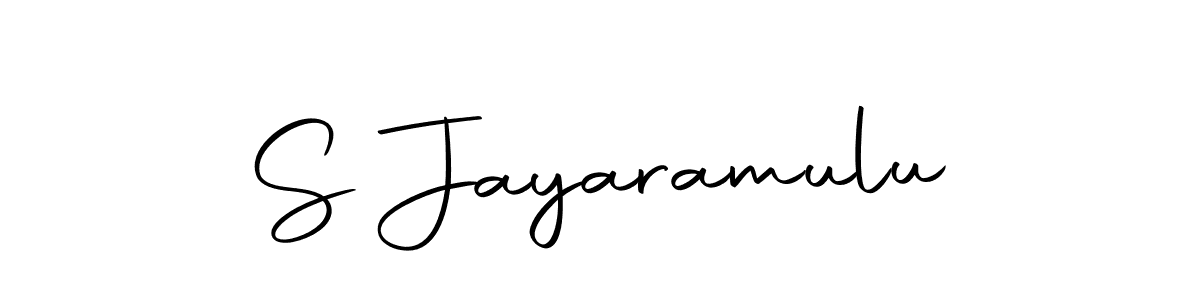 Also we have S Jayaramulu name is the best signature style. Create professional handwritten signature collection using Autography-DOLnW autograph style. S Jayaramulu signature style 10 images and pictures png