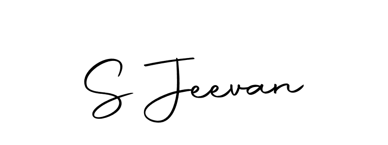 S Jeevan stylish signature style. Best Handwritten Sign (Autography-DOLnW) for my name. Handwritten Signature Collection Ideas for my name S Jeevan. S Jeevan signature style 10 images and pictures png