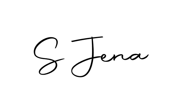 Also we have S Jena name is the best signature style. Create professional handwritten signature collection using Autography-DOLnW autograph style. S Jena signature style 10 images and pictures png